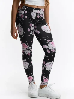 GATE Miękkie legginsy z nadrukiem|Dzieci Dziewczynki·Spodnie I Legginsy