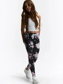 GATE Miękkie legginsy z nadrukiem|Dzieci Dziewczynki·Spodnie I Legginsy