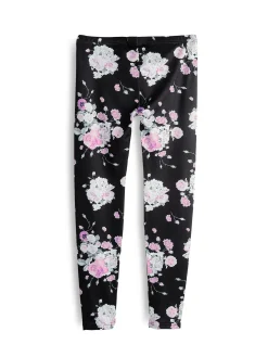 GATE Miękkie legginsy z nadrukiem|Dzieci Dziewczynki·Spodnie I Legginsy