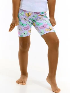 GATE Miękkie spodenki motocyklowe z nadrukiem|Dzieci Dziewczynki·Spodnie I Legginsy|Dziewczynki·Szorty ☀️