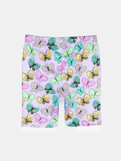 GATE Miękkie spodenki motocyklowe z nadrukiem|Dzieci Dziewczynki·Spodnie I Legginsy|Dziewczynki·Szorty ☀️