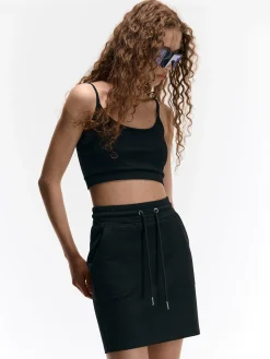 GATE Mini spódniczka dresowa z kieszeniami| Kategorie·Spódnice ☀️