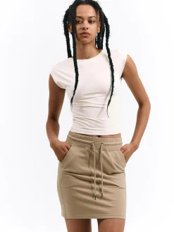 GATE Mini spódniczka dresowa z kieszeniami| Kategorie·Spódnice ☀️