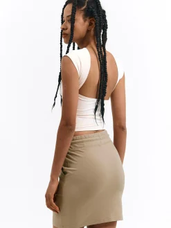 GATE Mini spódniczka dresowa z kieszeniami| Kategorie·Spódnice ☀️