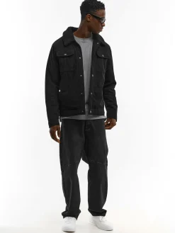 GATE Męska kurtka typu sherpa| Kurtki I Płaszcze·Kurtki Przejściowe