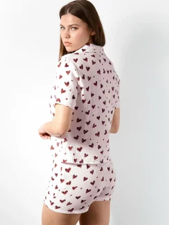 GATE Muślinowe spodenki od piżamy z nadrukiem| Bielizna·Bielizna Nocna