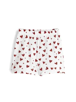 GATE Muślinowe spodenki od piżamy z nadrukiem| Bielizna·Bielizna Nocna