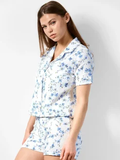 GATE Muślinowe spodenki od piżamy z nadrukiem| Bielizna·Bielizna Nocna