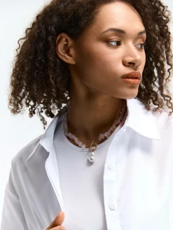 GATE Naszyjnik z kamieniem z zawieszką| Akcesoria·Biżuteria