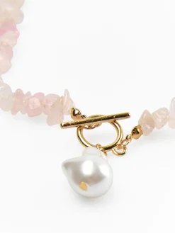 GATE Naszyjnik z kamieniem z zawieszką| Akcesoria·Biżuteria