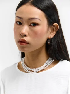 GATE Naszyjnik z kilkurzędowymi koralikami| Akcesoria·Biżuteria