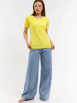 GATE Neonowa koszulka z haftem| Koszulki I Topy·Koszulki