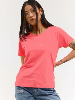 GATE Neonowa koszulka z haftem| Koszulki I Topy·Koszulki