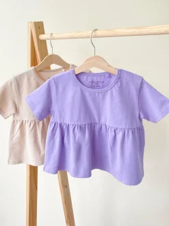 GATE Niemowlęca sukienka basic z elastycznej bawełny|Dzieci Baby