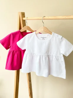 GATE Niemowlęca sukienka basic z elastycznej bawełny|Dzieci Baby