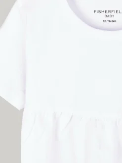 GATE Niemowlęca sukienka basic z elastycznej bawełny|Dzieci Baby