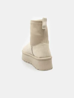 GATE Niskie, puszyste botki| Buty