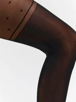 GATE Nylonowe rajstopy z efektem zakolanówek 40 DEN| Bielizna·Rajstopy|Akcesoria·Pończochy