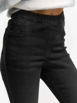 GATE Obcisłe jeansy z elastyczną talią| Spodnie·Jeansy