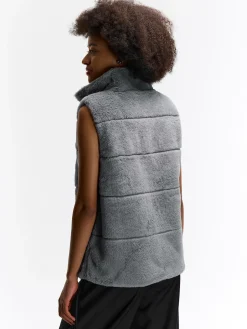 GATE Ocieplana kamizelka z imitacji futra| Kurtki I Płaszcze·Kamizelki|Kurtki I Płaszcze·Pikowana Kurtka