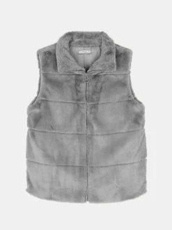 GATE Ocieplana kamizelka z imitacji futra| Kurtki I Płaszcze·Kamizelki|Kurtki I Płaszcze·Pikowana Kurtka