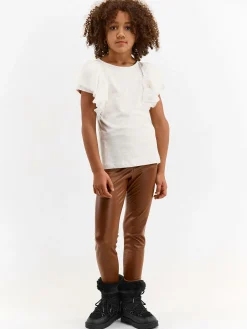 GATE Ocieplane legginsy z imitacji skóry|Dzieci Dziewczynki·Spodnie I Legginsy