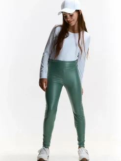 GATE Ocieplane legginsy z imitacji skóry|Dzieci Dziewczynki·Spodnie I Legginsy