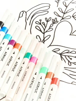 GATE Opakowanie płóciennej torby DIY z nadrukiem markerami tekstylnymi| Pozostałe·Potrzeby Twórcze|Dekoracja Domu·Potrzeby Twórcze