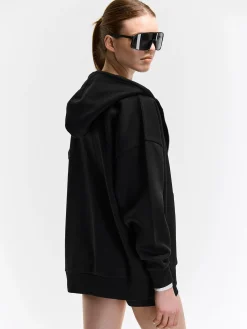 GATE Oversize'owa bluza zapinana na zamek i z kapturem| Swetry I Bluzy·Bluzy