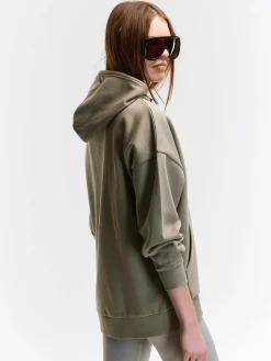 GATE Oversize'owa bluza zapinana na zamek i z kapturem| Swetry I Bluzy·Bluzy