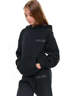 GATE Oversizowa bluza z kapturem|Dzieci Dziewczynki·Bluzki