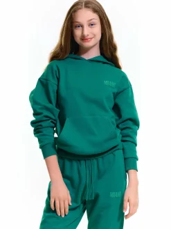 GATE Oversizowa bluza z kapturem|Dzieci Dziewczynki·Bluzki