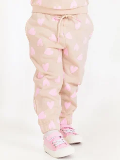 GATE Oversizowe spodnie dresowe z sercami|Dzieci Dziewczynki·Spodnie I Legginsy