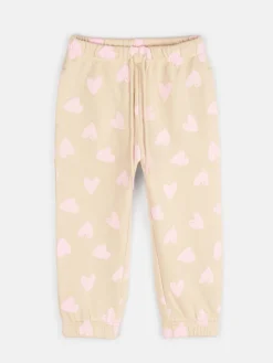 GATE Oversizowe spodnie dresowe z sercami|Dzieci Dziewczynki·Spodnie I Legginsy