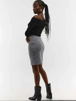 GATE Ołówkowa spódnica mini| Kategorie·Spódnice ☀️