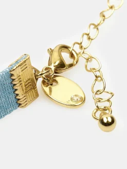 GATE Ozdobny jeansowy choker| Akcesoria·Biżuteria