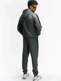 GATE Panelowa bluza zapinana na zamek z kapturem| Swetry I Bluzy·Bluzy