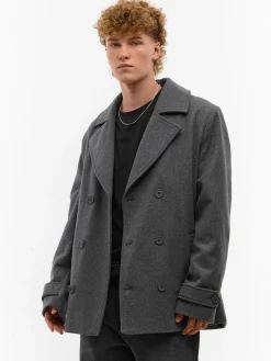 GATE Płaszcz z dwurzędowym zapięciem| Kurtki I Płaszcze·Płaszcze