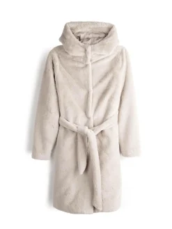 GATE Płaszcz z imitacji futra| Kurtki I Płaszcze·Płaszcze