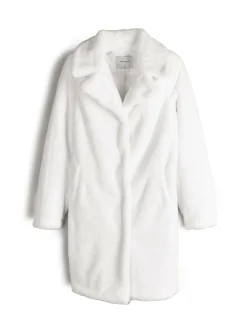 GATE Płaszcz z imitacji futra| Kurtki I Płaszcze·Płaszcze