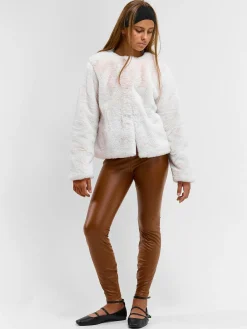 GATE Płaszcz z imitacji futra|Dzieci Dziewczynki·Kurtki I Płaszcze