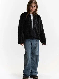 GATE Płaszcz z imitacji futra|Dzieci Dziewczynki·Kurtki I Płaszcze