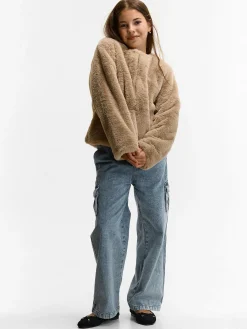 GATE Płaszcz z imitacji futra|Dzieci Dziewczynki·Kurtki I Płaszcze