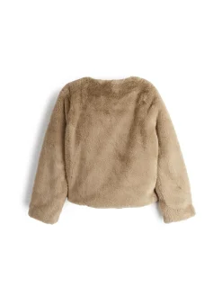 GATE Płaszcz z imitacji futra|Dzieci Dziewczynki·Kurtki I Płaszcze