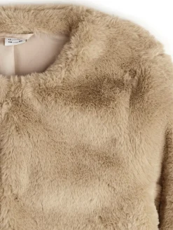 GATE Płaszcz z imitacji futra|Dzieci Dziewczynki·Kurtki I Płaszcze