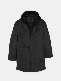 GATE Płaszcz z kapturem| Kurtki I Płaszcze·Płaszcze