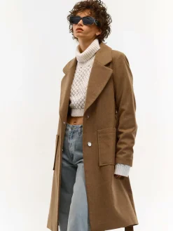 GATE Płaszcz z paskiem| Kurtki I Płaszcze·Płaszcze