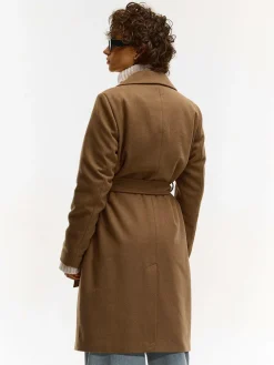 GATE Płaszcz z paskiem| Kurtki I Płaszcze·Płaszcze