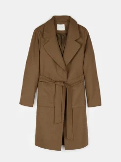 GATE Płaszcz z paskiem| Kurtki I Płaszcze·Płaszcze