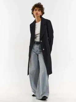 GATE Płaszcz z paskiem| Kurtki I Płaszcze·Płaszcze